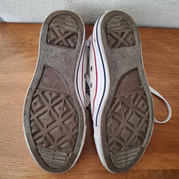 Converse Chuck Taylor All-Star high top white shoes - Picture 6 of 10